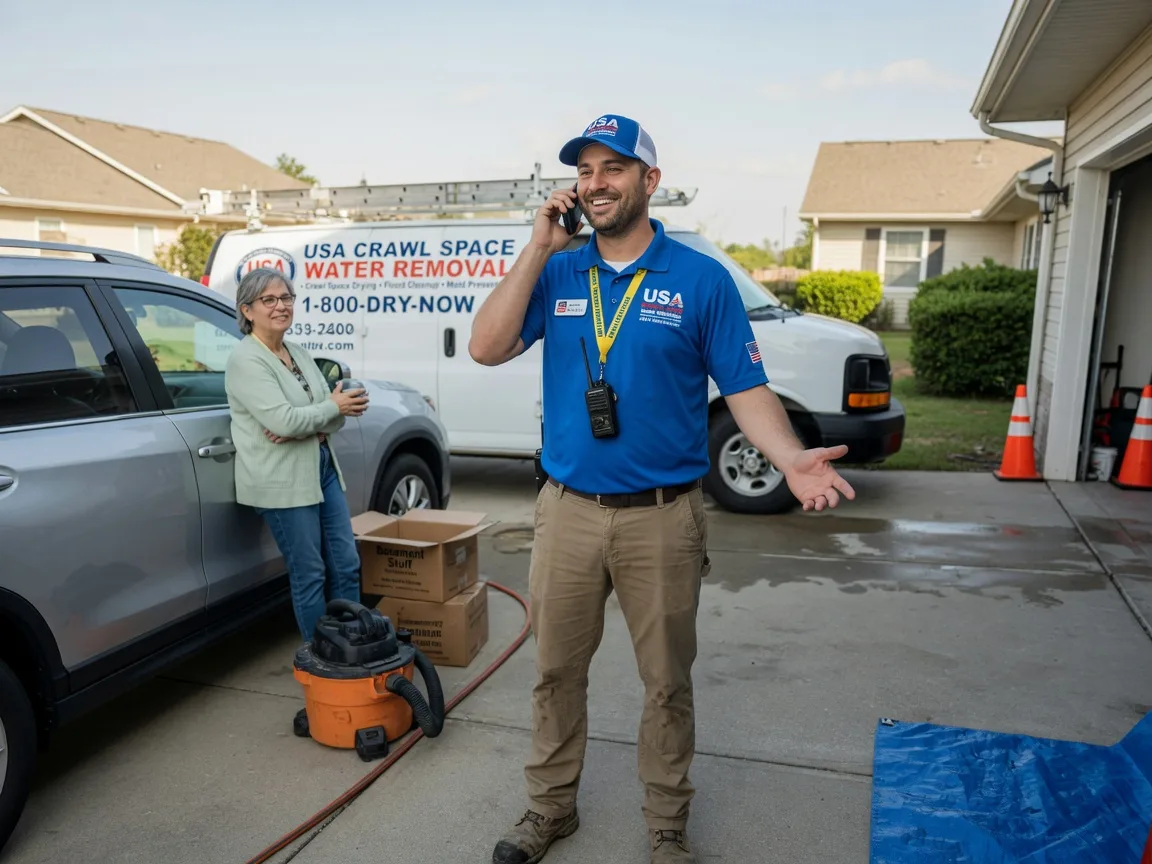 Crawl Space Water Removal Winger, MN FAQs